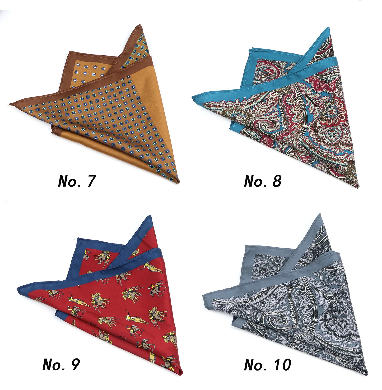 Linbaiway 33*33 см мужской носовой платок для костюма официальное платье Карманный квадратный из полиэстера винтажный Свадебный