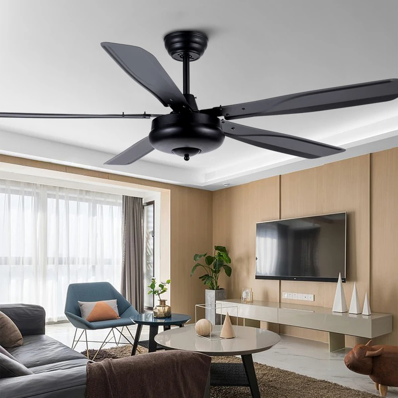 Low quantity black metal leaf ceiling fan for restaurant wall switch for ceiling fans office fan without light