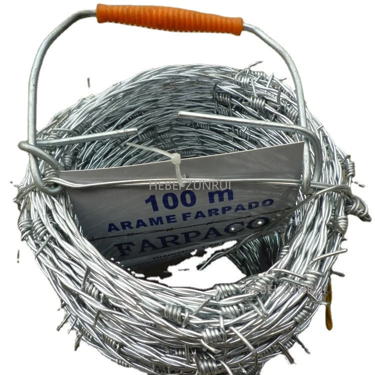 Колючая проволока, колючая проволока, оцинкованная колючая проволока Gauge12 16 18 24 25 кг 50 кг Rollo, китайская фабрика