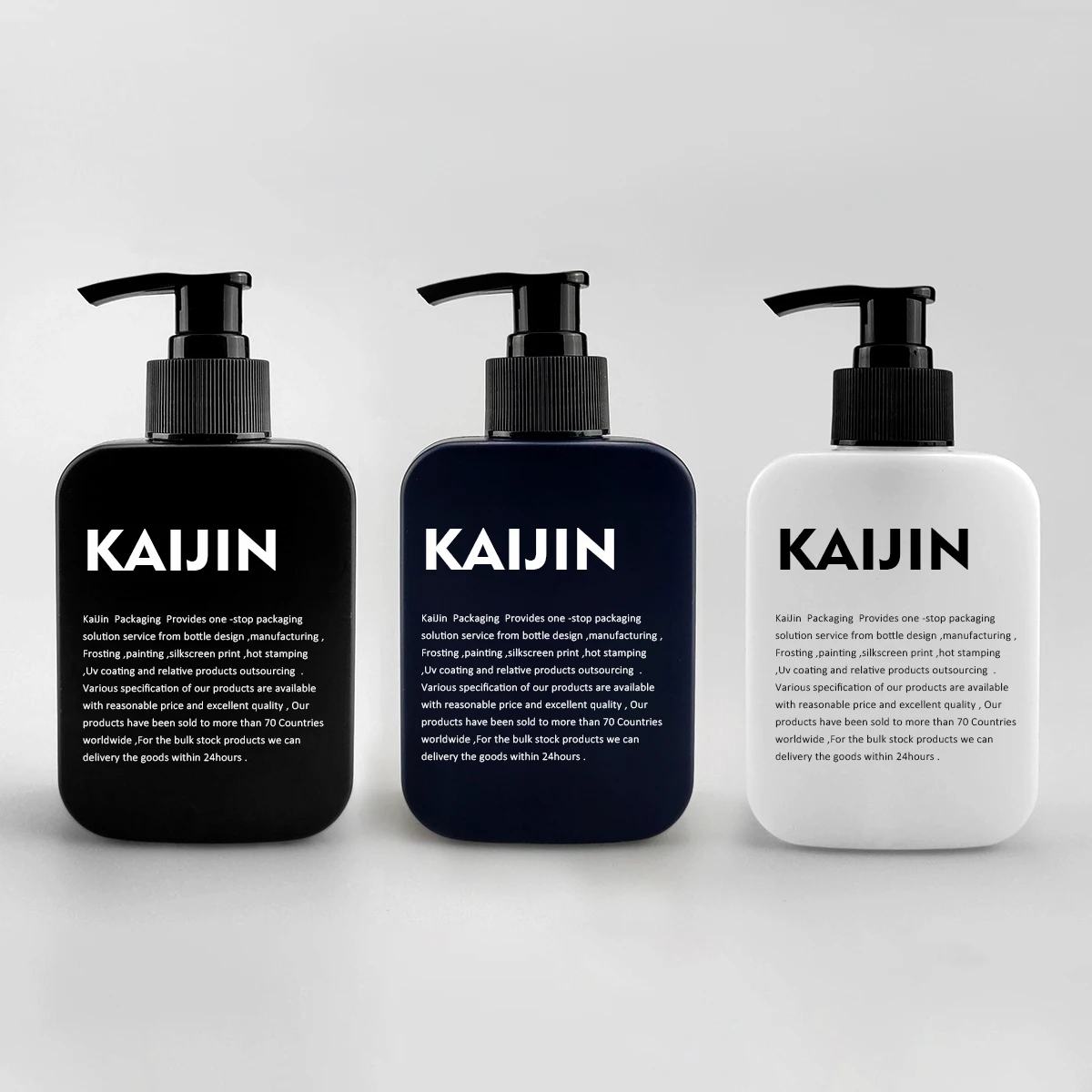Low MOQ высококачественная черная матовая бутылка 150 мл для мытья тела лосьон гель душа насос