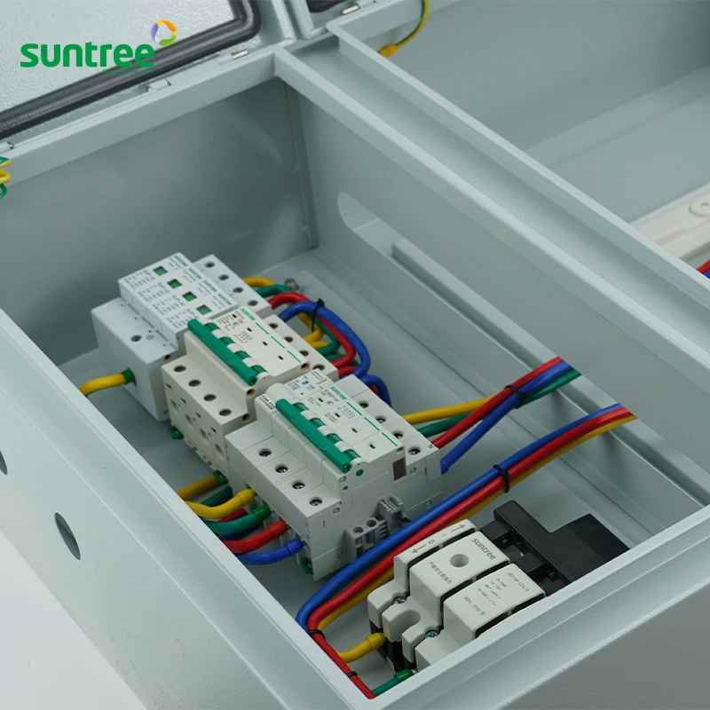 Max 130KW electric AC on-grid Solar grid-connected system combiner box