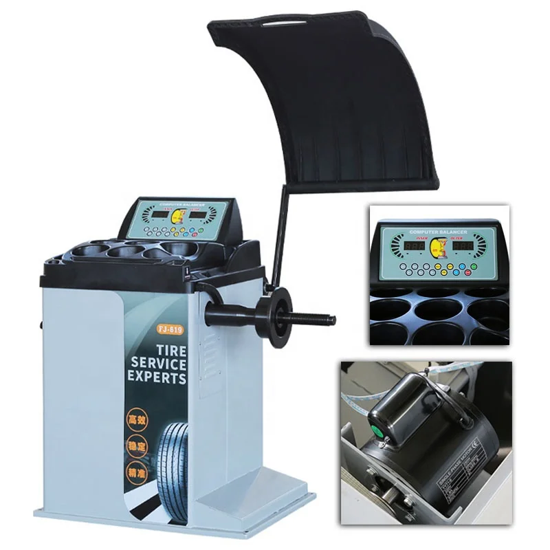 Automobile small dynamic balancing machine automatic tire balancer large auto repair machinery and equipment