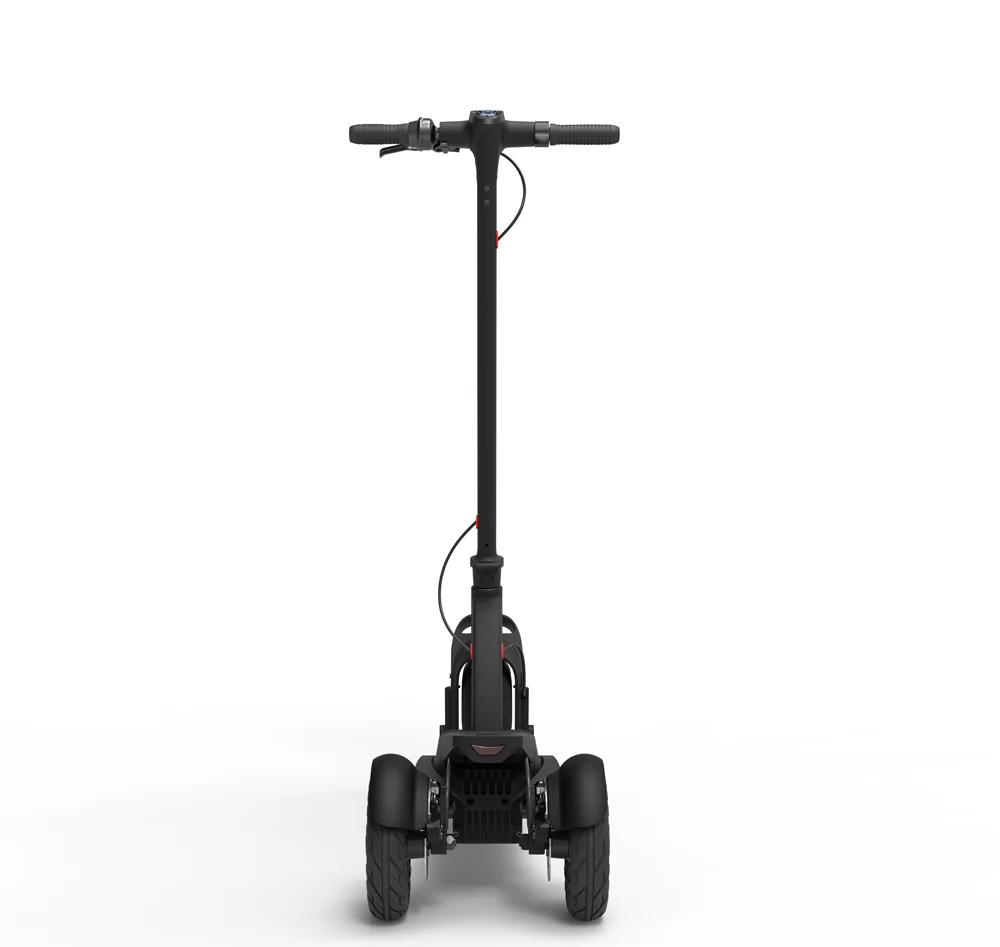 H&O 300W e scooter 36V7.5Ah Front 10inch and rear dual 8 inch tire  Folding Brake hydraulic system 3 wheels scooter