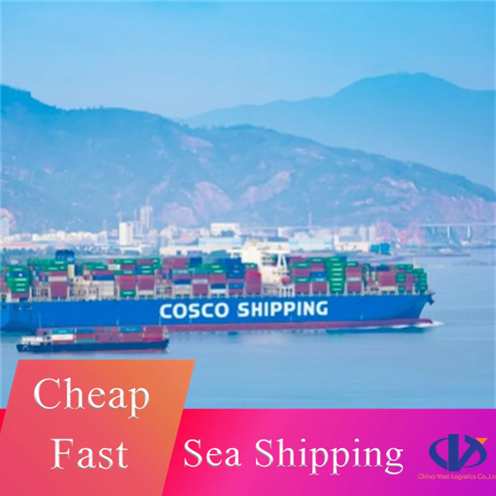 FCL International Freight Forwarding Service Sea shipping From China To Germany France UK Italy Europe logistics company