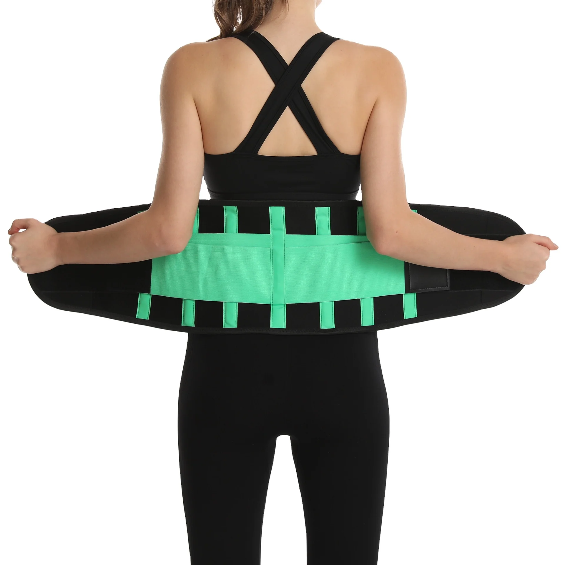 
Women Waist Trainer Corset Shapewear Double Control Body Shaper Tummy Fat Burning Waist Cincher Brace 