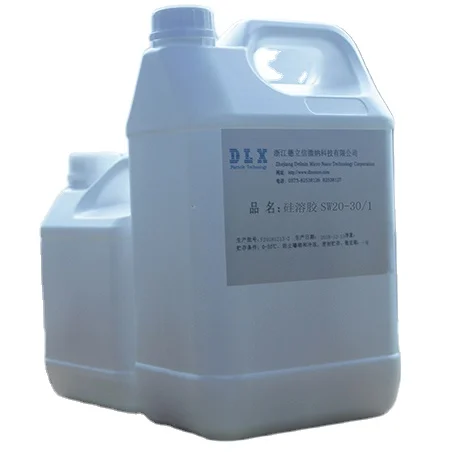 Wholesale price Electronic grade colloidal silica SW20-30/1 Creamy acidic silica sol
