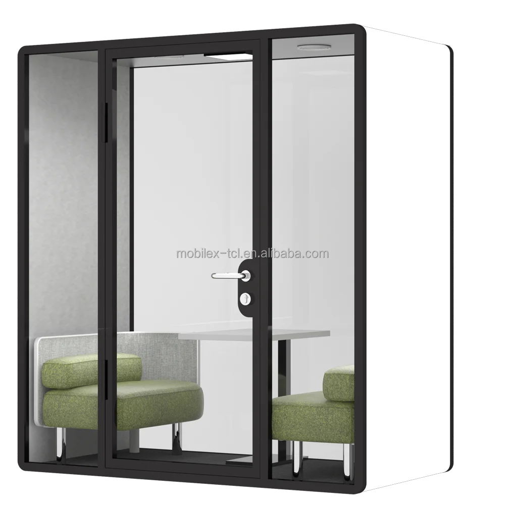 Office Meeting Room Pod Office Pod Soundproof Booth Office Silence Small Privacy Meeting Booth Sound Proof Pod