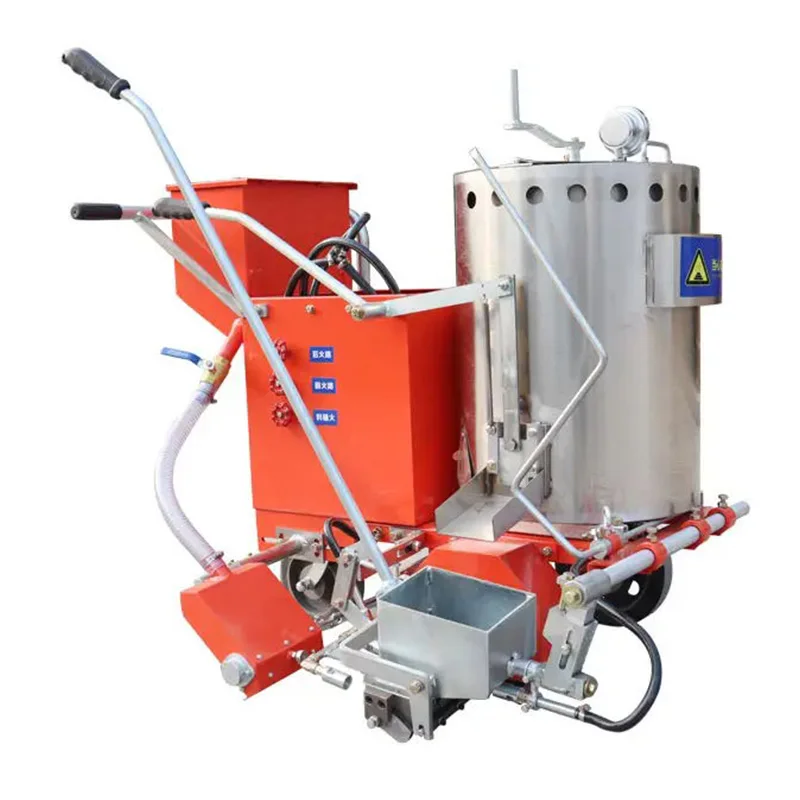 YUGONG Thermoplastic Road Marking Machine For Sale Glass Bead Hot Melt Road Marking Machine