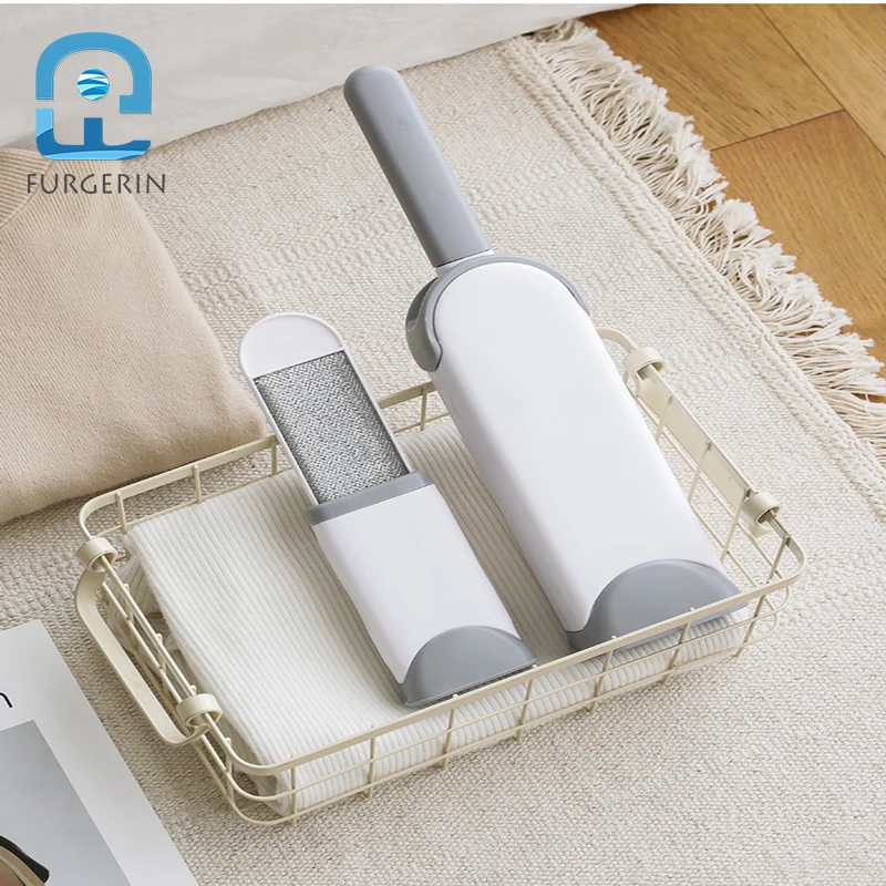 Household clothes double-sided electrostatic bristle brush multifunctional hair ball without damaging clothes