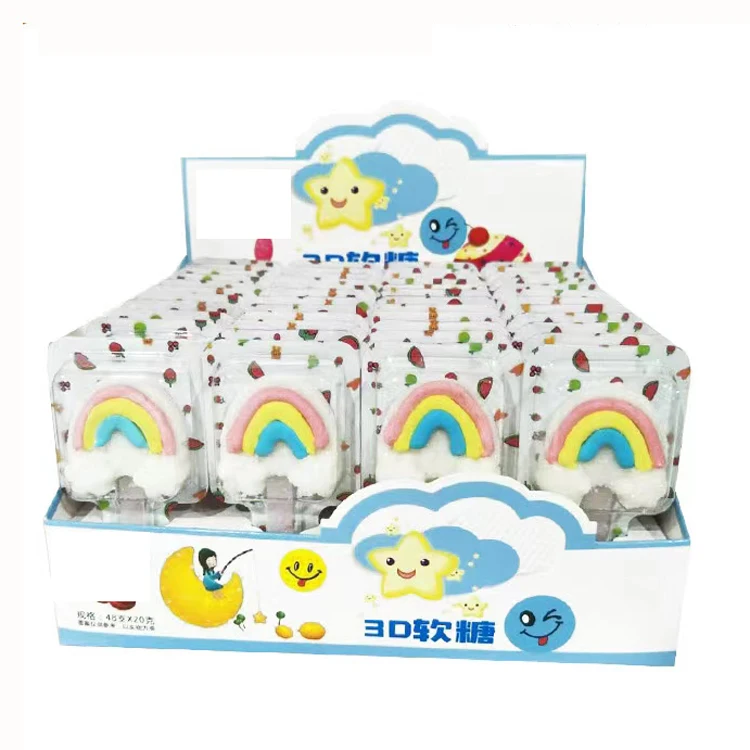 Jelly Candy Fruits Animal Fastfood Jelly Lollipops 20g vegan candy