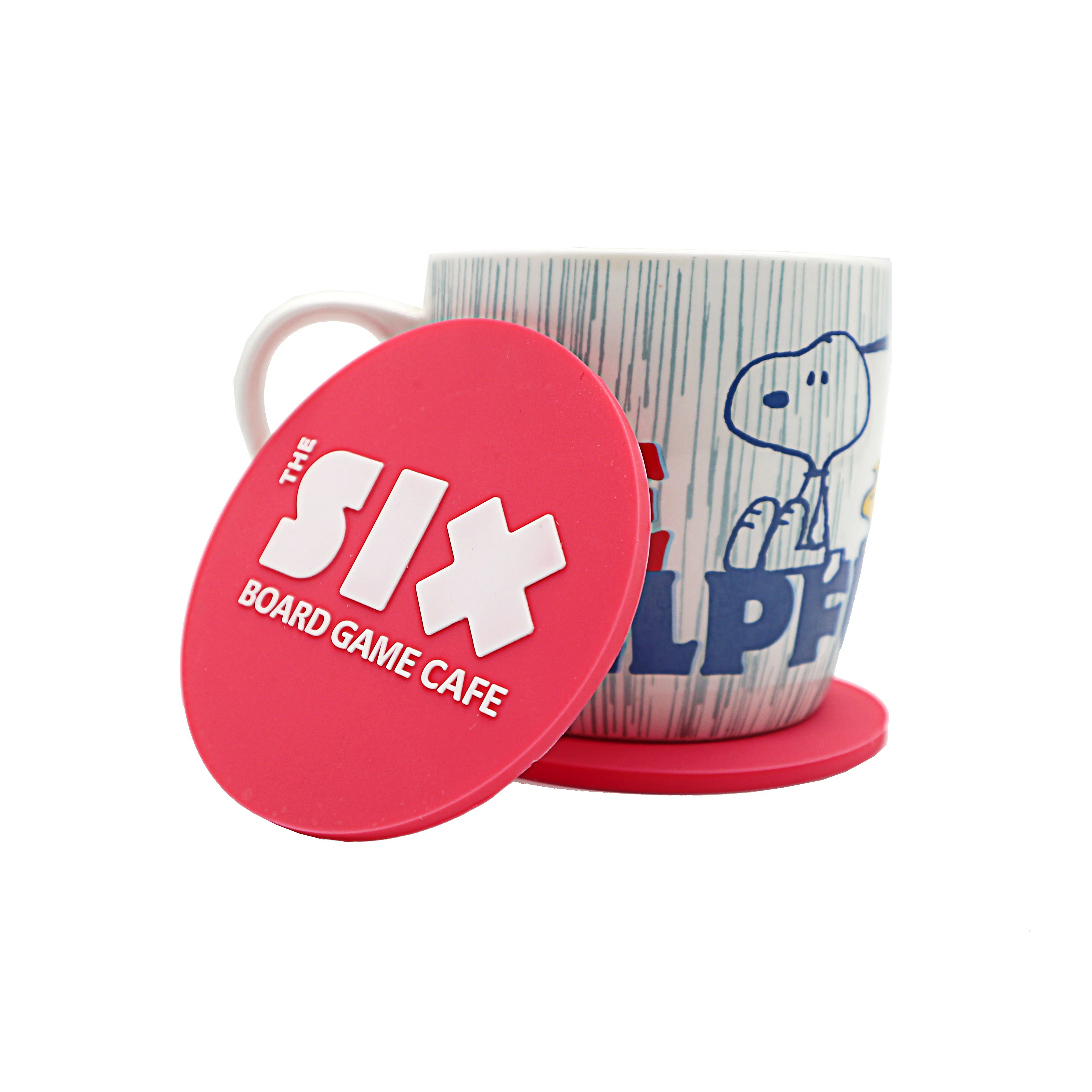 OEM ODM Manufacturer Custom Shape Silicone PVC Coaster Custom Logo Cup Mat Silicone Cup Coaster