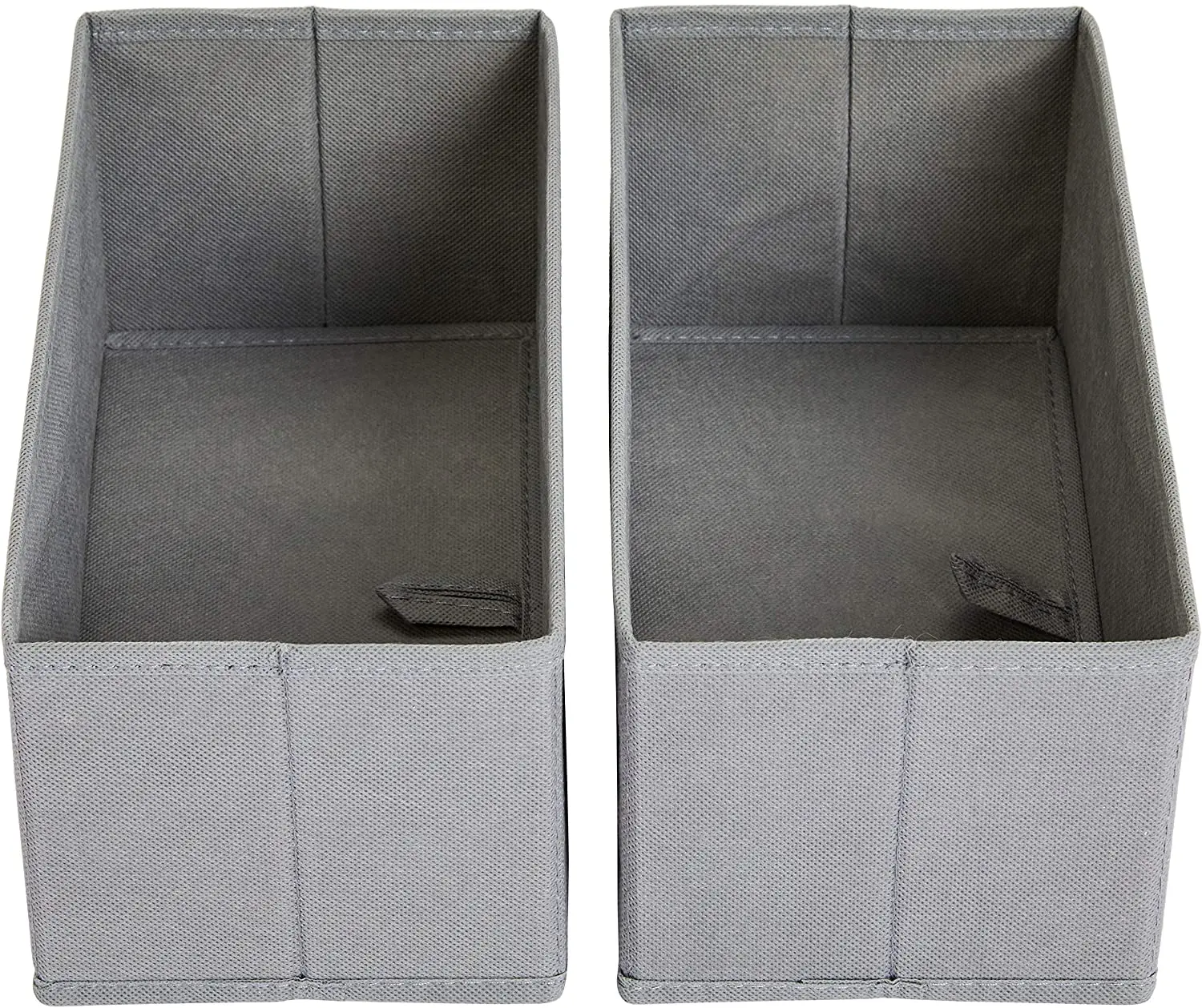 Drawer type fabric box wardrobe clothes foldable storage organizer for household