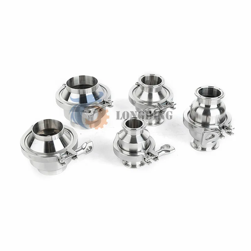 ss 304  316L sanitary clamp stainless steel check valve one way non return valve