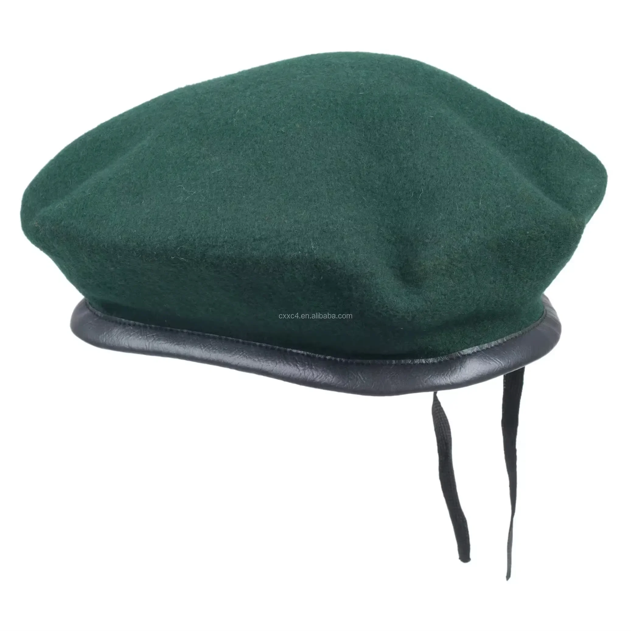 90% Wool Customized Red Color Beret hat