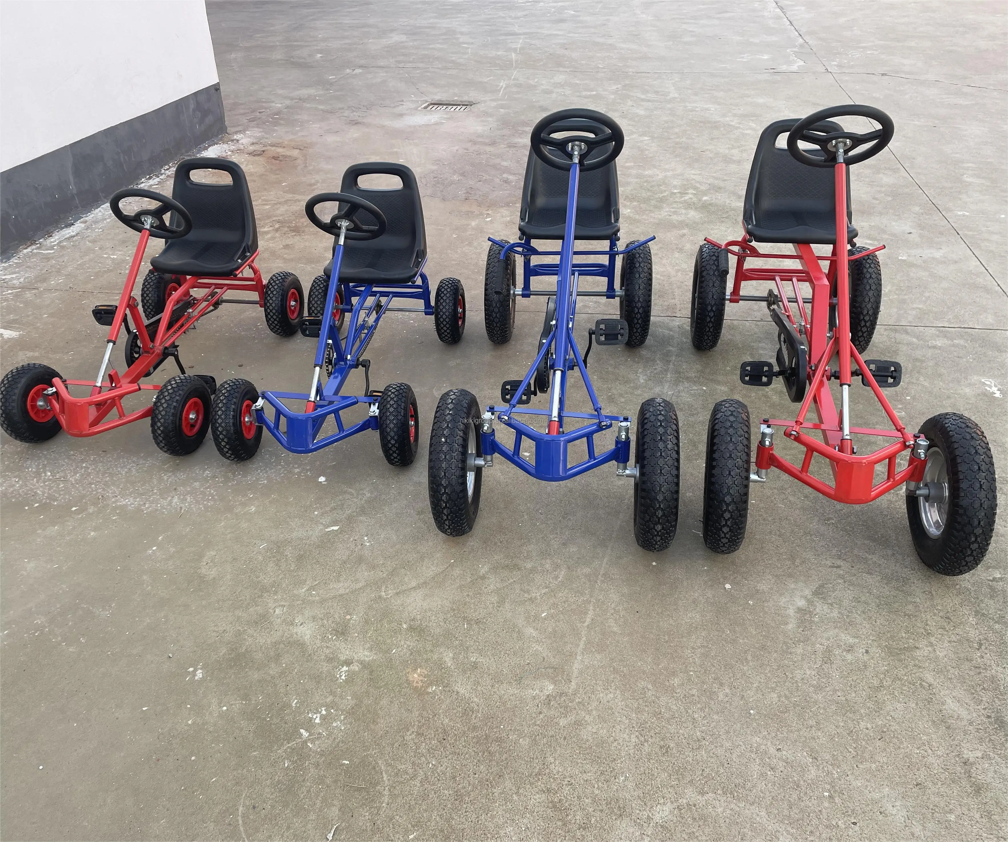 Популярная развлекательная четырехколесная Тяжелая Гоночная рама для картинга детская педаль От 3 до 12 лет