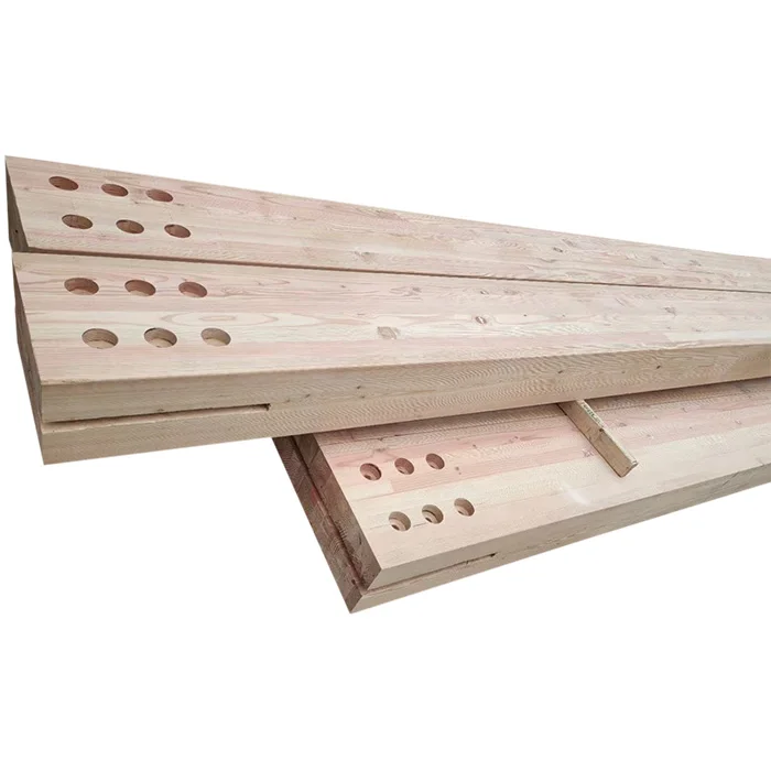 90x35x6000mm Wood L Beam Timber First-class Pine Beam Wood For Construction