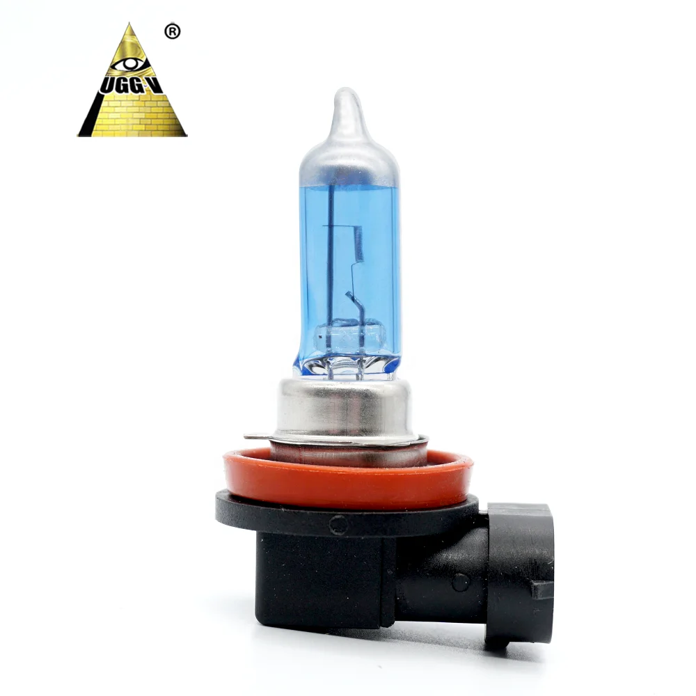 Halogen bulb H11 55W/100W Yellow Color Car Headlamps UGGV Factory Car lights