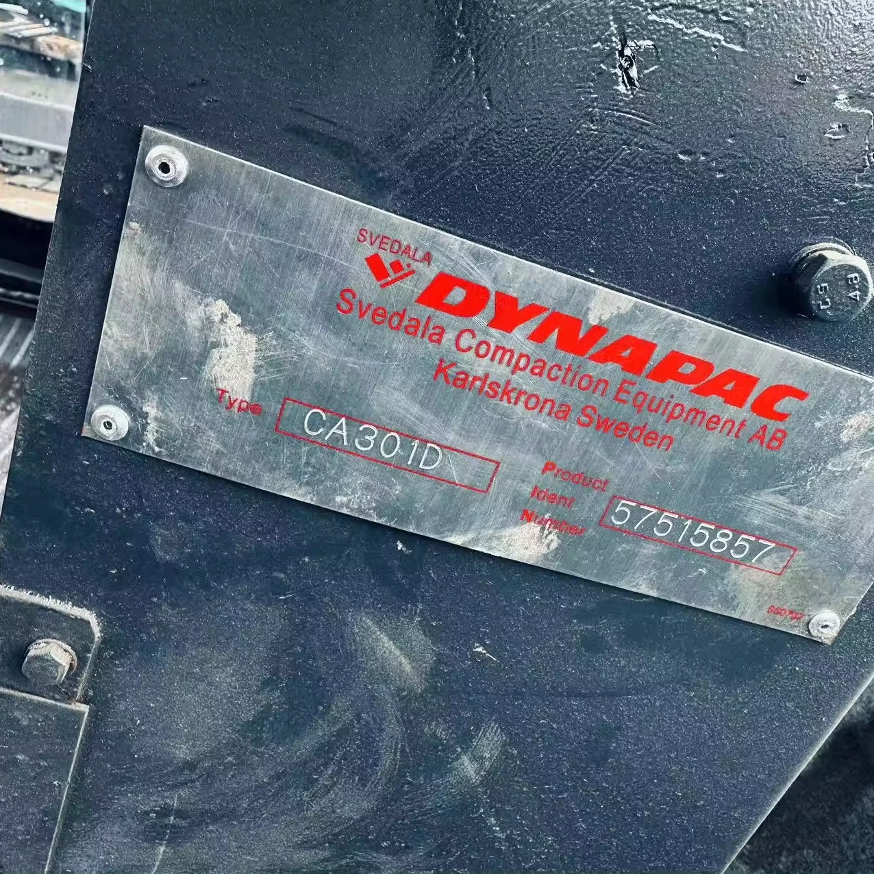 Single-Drum Rollers DYNAPAC CA301D   for Sale