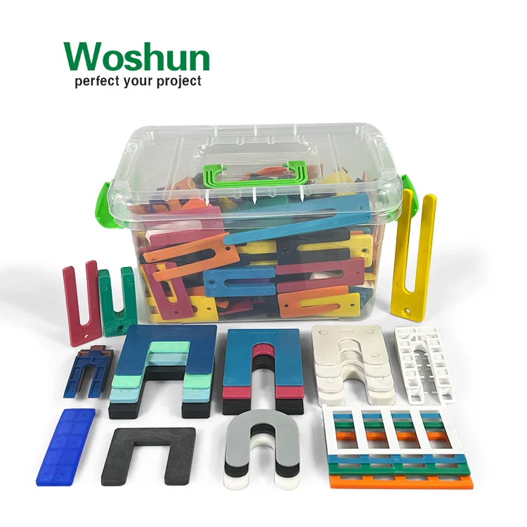 140x38mm Wedge and Shims Plastic Packer Factory Price Plastic Window Packers Plastic Shims for Leveling Window and Door Frame