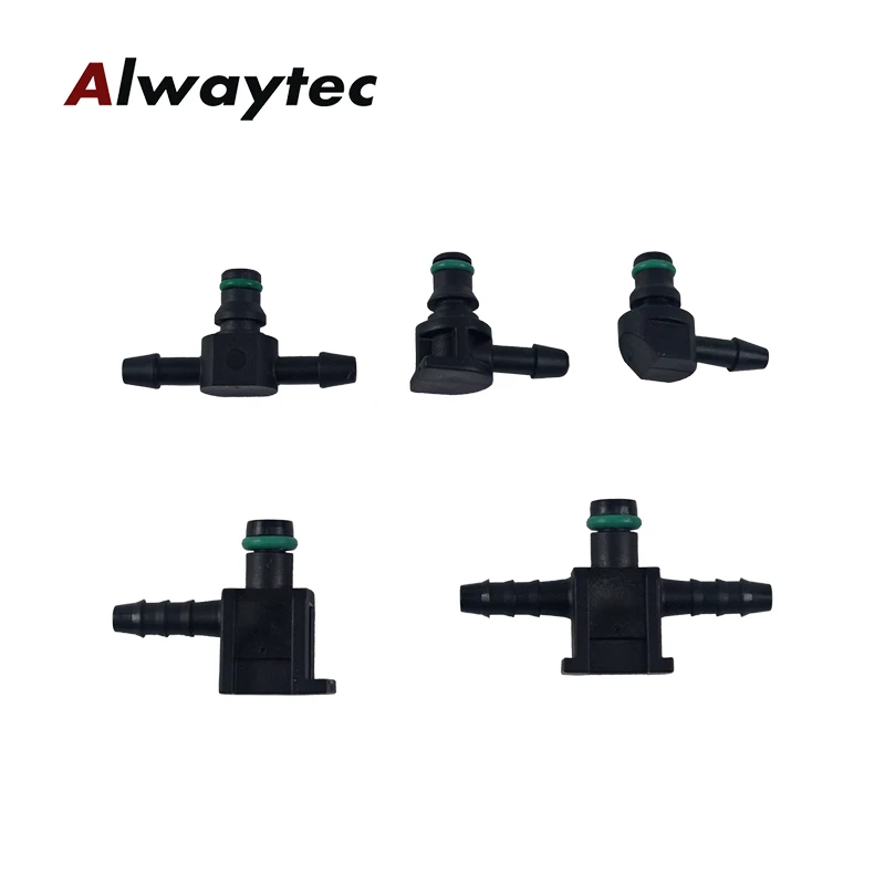Suit of Return Oil return fitting for Denso Diesel Injector Plastic Connector Pipes Hose Joiner Tube Fuel