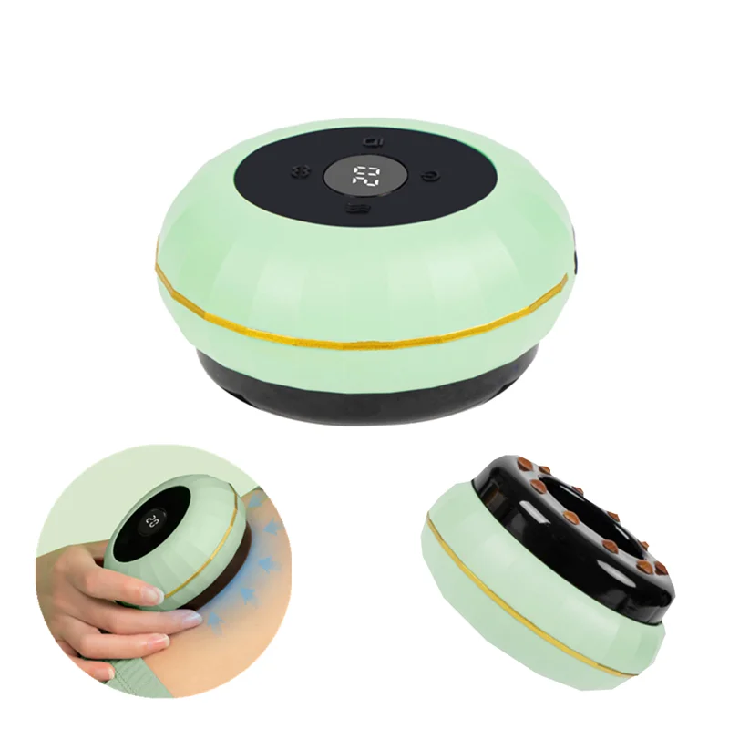 Смарт-гуаша Электрический вакуумный баночный массаж тела стаканчная машина для баночной терапии массажер набор