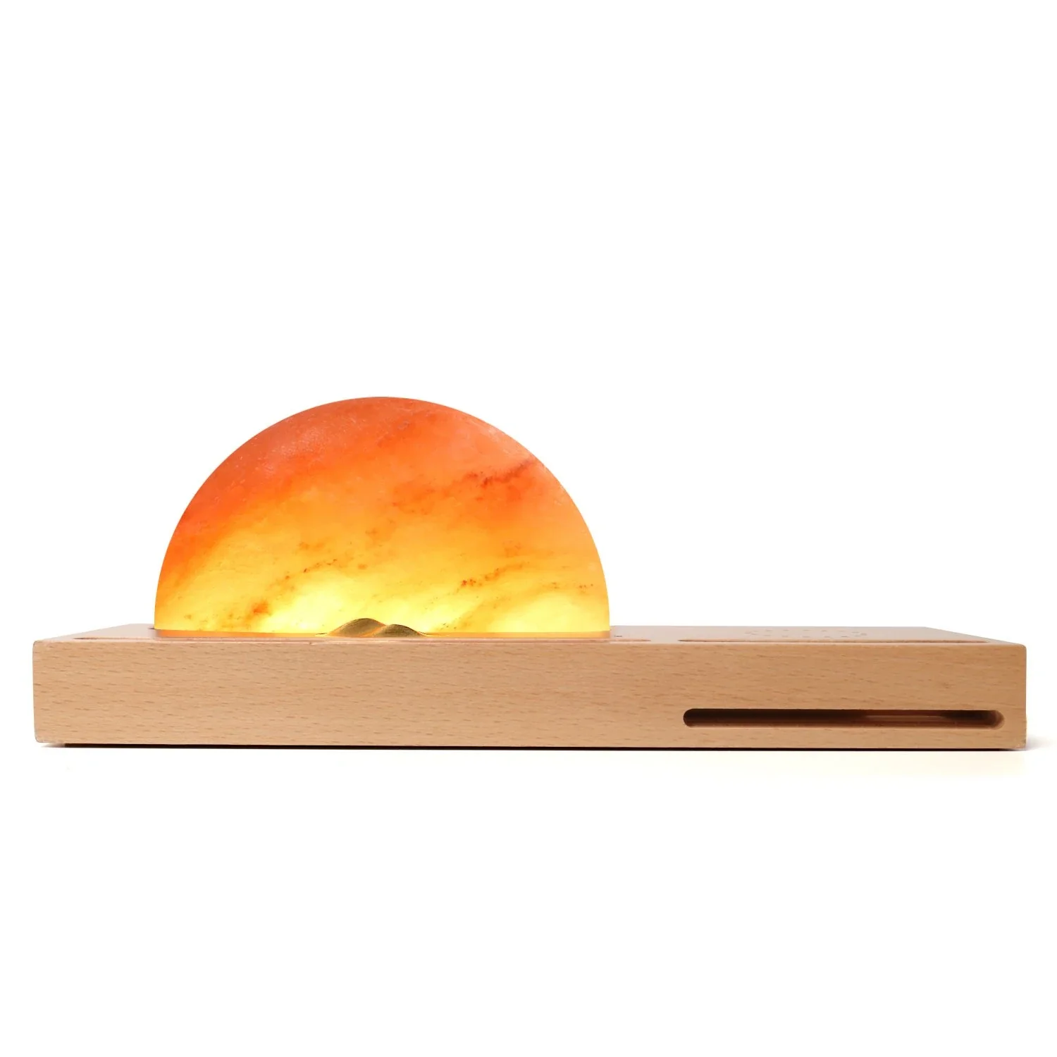 2023 Modern LED table Lamp for home decor wireless Mobile Phone Charger dimmable bedside table light wireless desk wood lamp