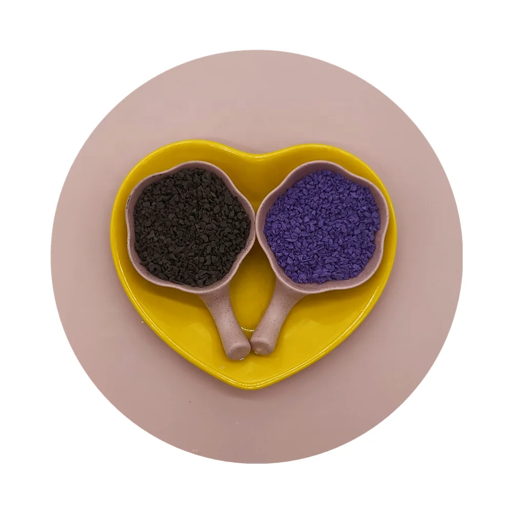 Environmental protection color EPDM pellet samples free