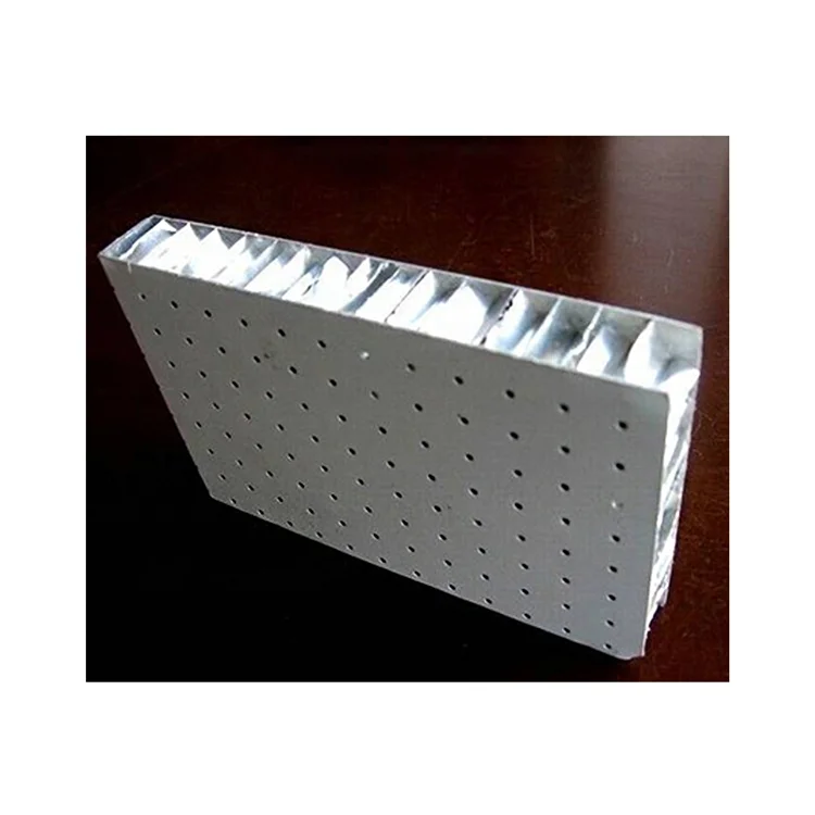 Architectural decoration custom mirror aluminum honeycomb panel