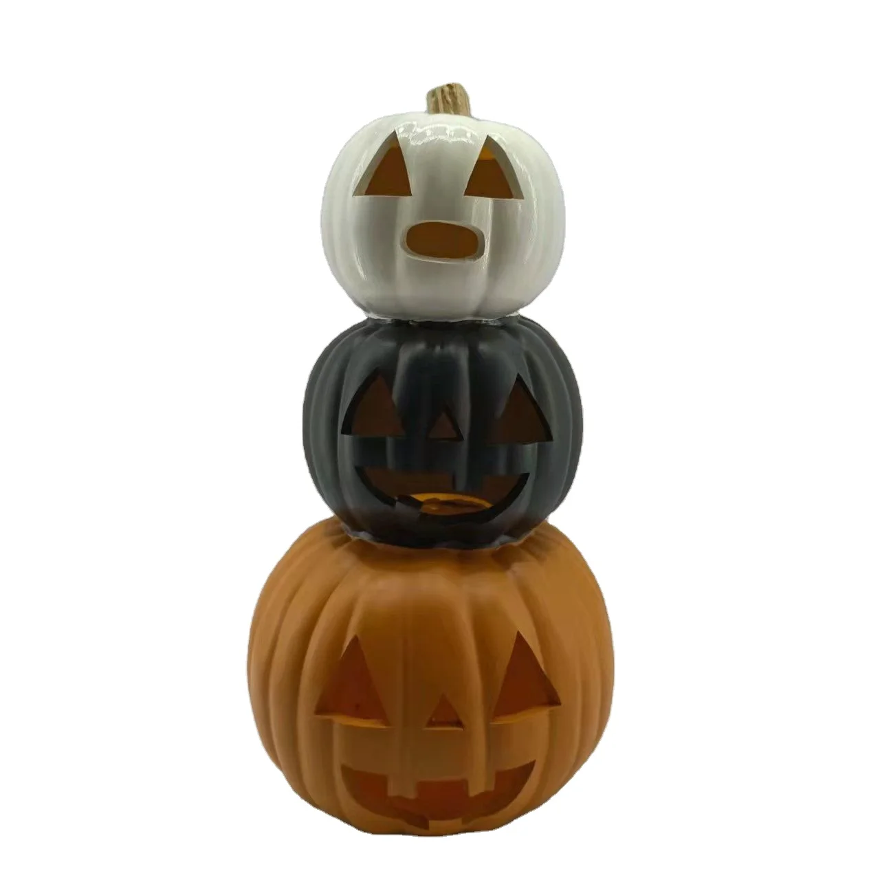 Wholesale at factory price Halloween fence lights Lighted Pumpkin Party Pumpkin head lamp