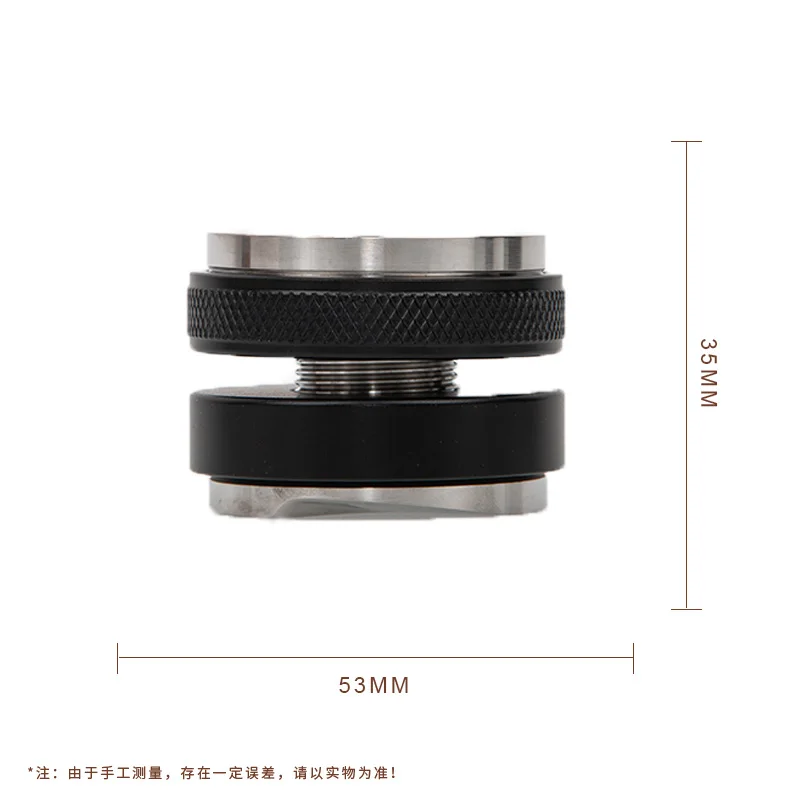 Customized 304 Stainless Steel Both Side Dual Head 51mm 53mm 58mm Coffee Distributor & Tamper