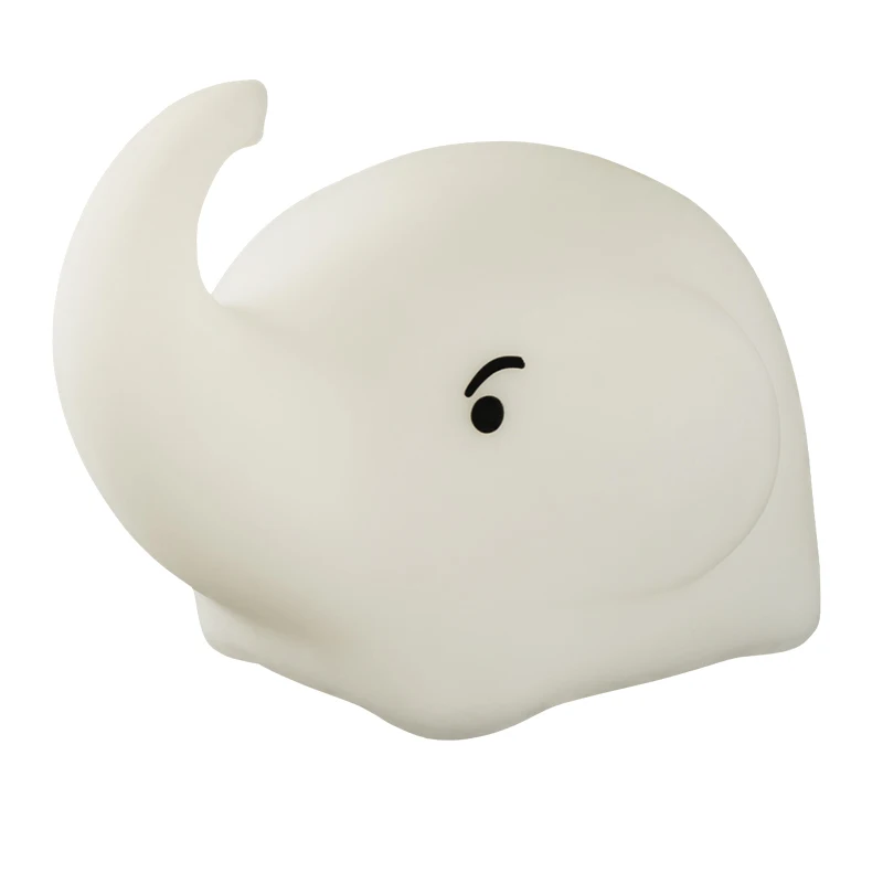  New product ideas 2021 home and kitchen mood light Led Sensor Bulk silicone Night Light natural latex baby bath