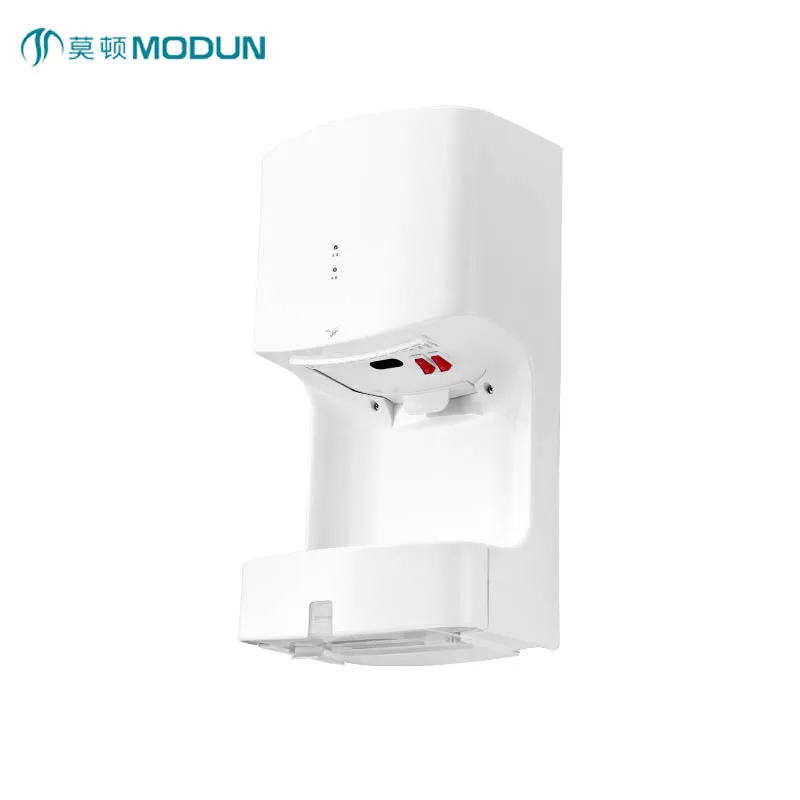 Electric Commercial  Wall-mount Hand Dryer ABS Plastics White Automatic Hand Dryer for Household