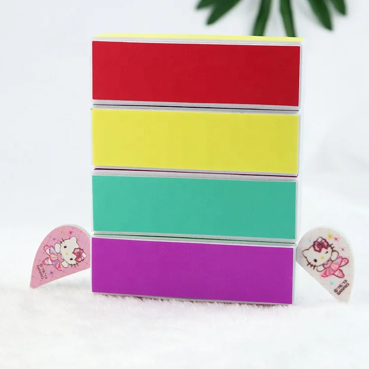 Ziri оптовая продажа Профессиональный буфер для ногтей 4 в 1 маникюрные инструменты лак пилка для ногтей