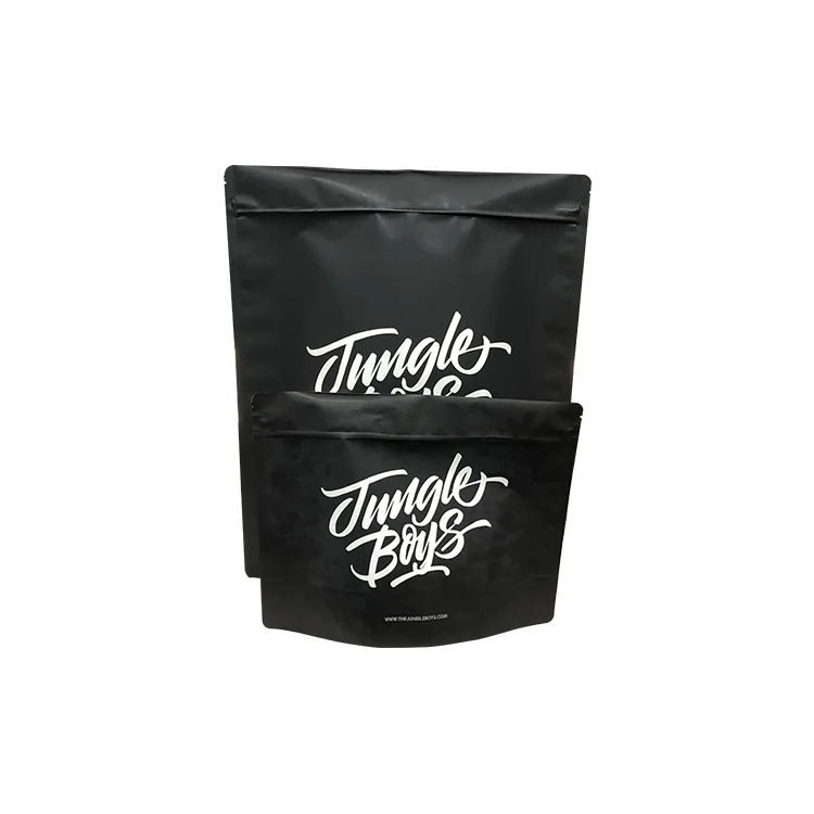  3.5g pound stand up bags custom printed backpack boyz/runtz /jungle boys with Sticker in