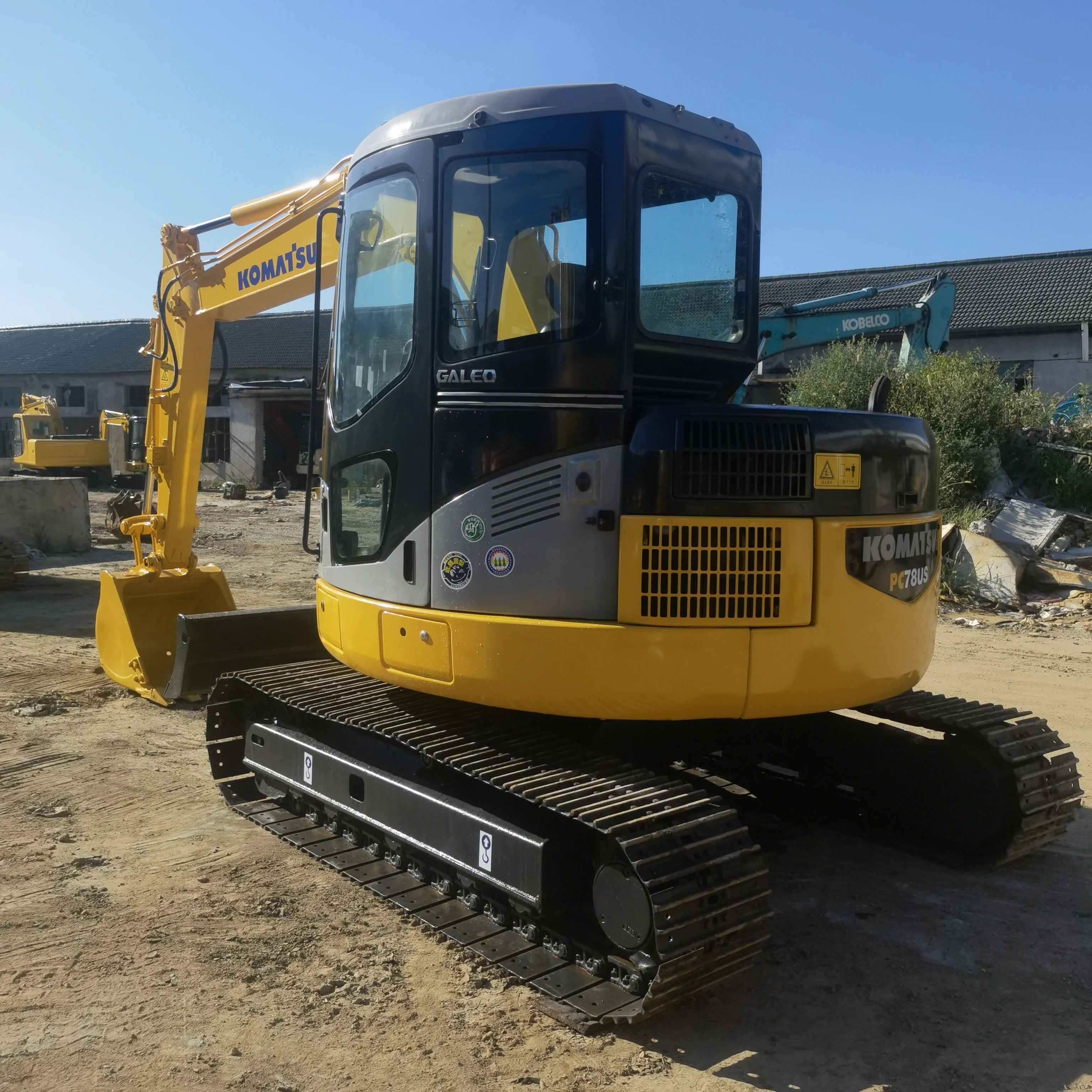 HOT SALE USED EXCAVATOR GOOD PRICE KOMATSU PC78 EXCAVATOR