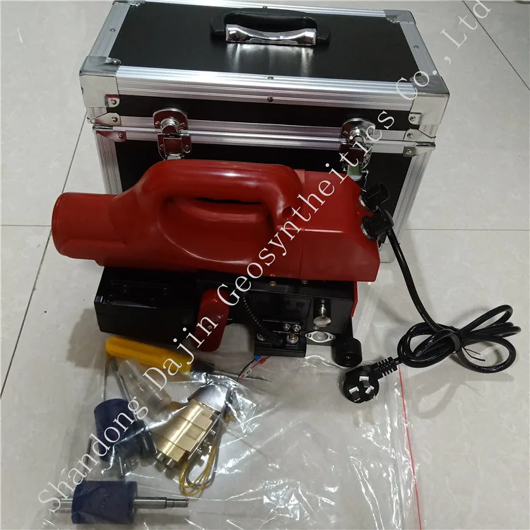  Portable PVC EVA EPDM Plastic Sheet Film Geomembrane Hot Wedge Air Extrusion Welding