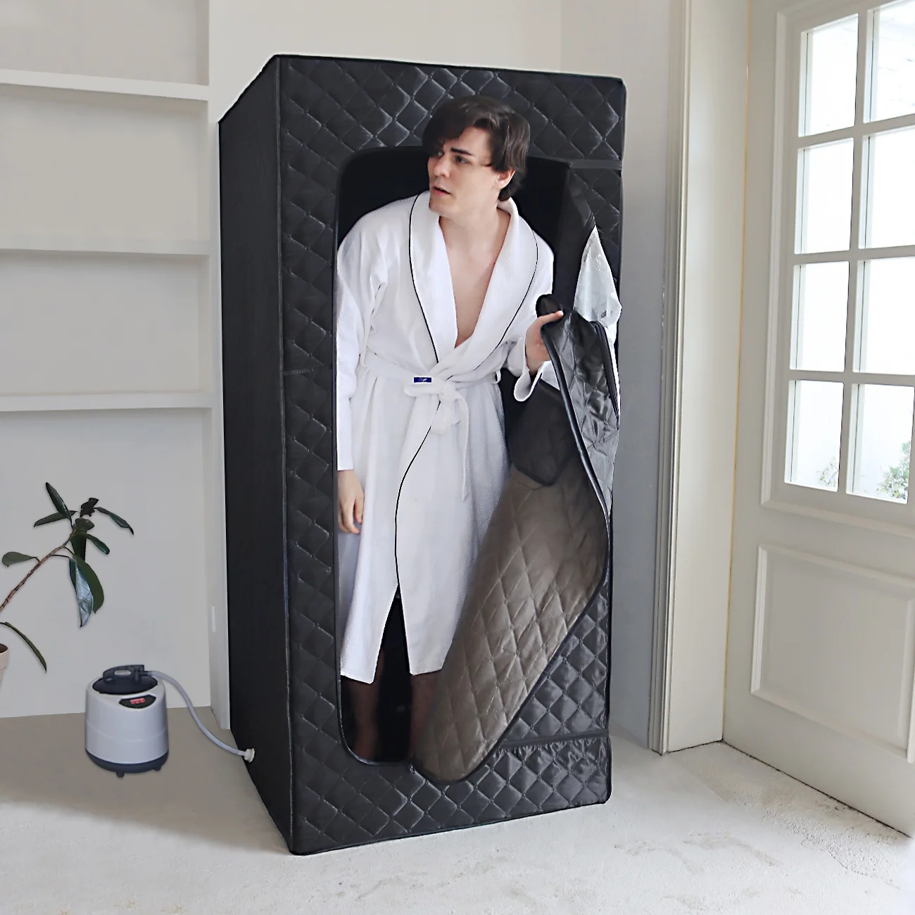 Wholesale Portable Saunas at Home Sauna Affordable Personal Portable Steam Foldable Sauna for sales