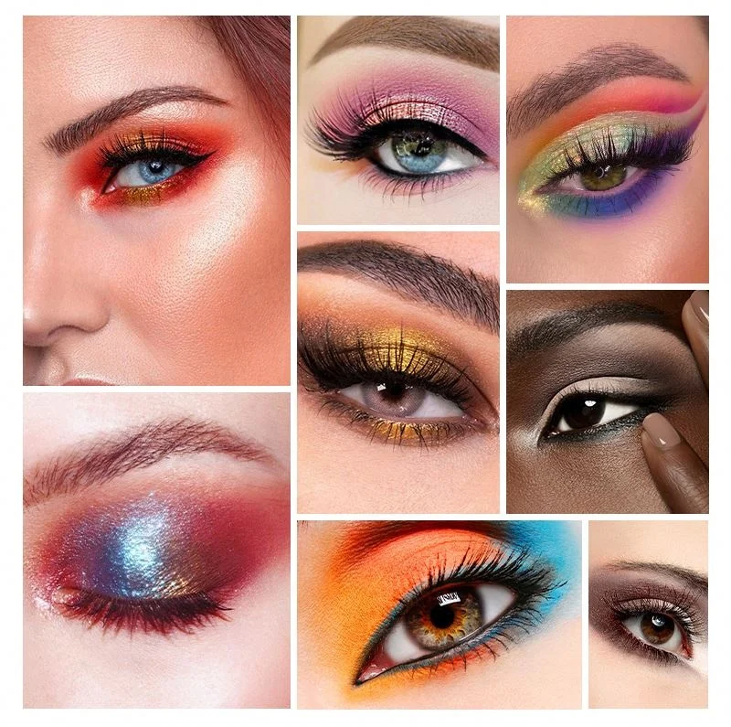 Hot Sale Halal Matte Nude Custom Eyeshadow Palette Eye Shadow 9 Color Makeup