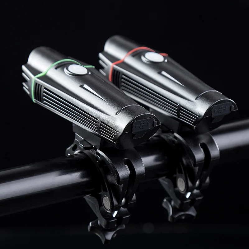 Bike headlight T6 high brightness USB charging cycling light mountain bike light waterproof strong light charging