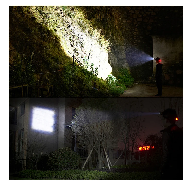 Fashion Black Yellow 10W Waterproof Flashlight For Scuba Diving Scuba Diving Flashlight