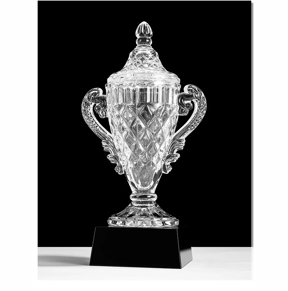Custom Crystal Award World Cup Trophy Dropshipping Low MOQ