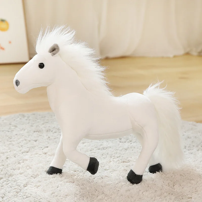 Customized simulation pony plush Stuffed Animal Toys for children as gifts