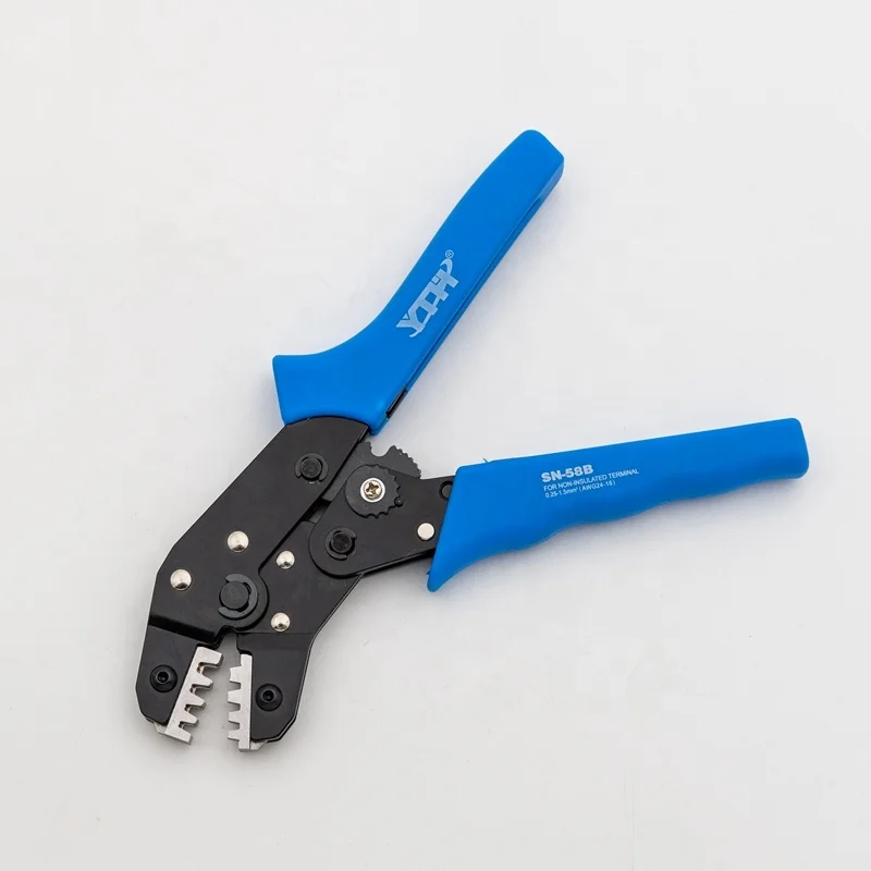 YTH SN-58B 24-16AWG High Hardness Stainless Steel Die Manual Hand Automatic Wire Electrical Tools Terminal Crimper
