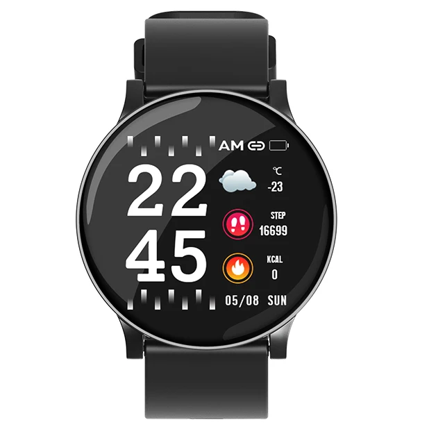  W8 Круглый Сообщение напоминание фитнес трекер спортивная модель Smart Watch водонепроницаемый беспроводной звонок Смарт-часы для всех