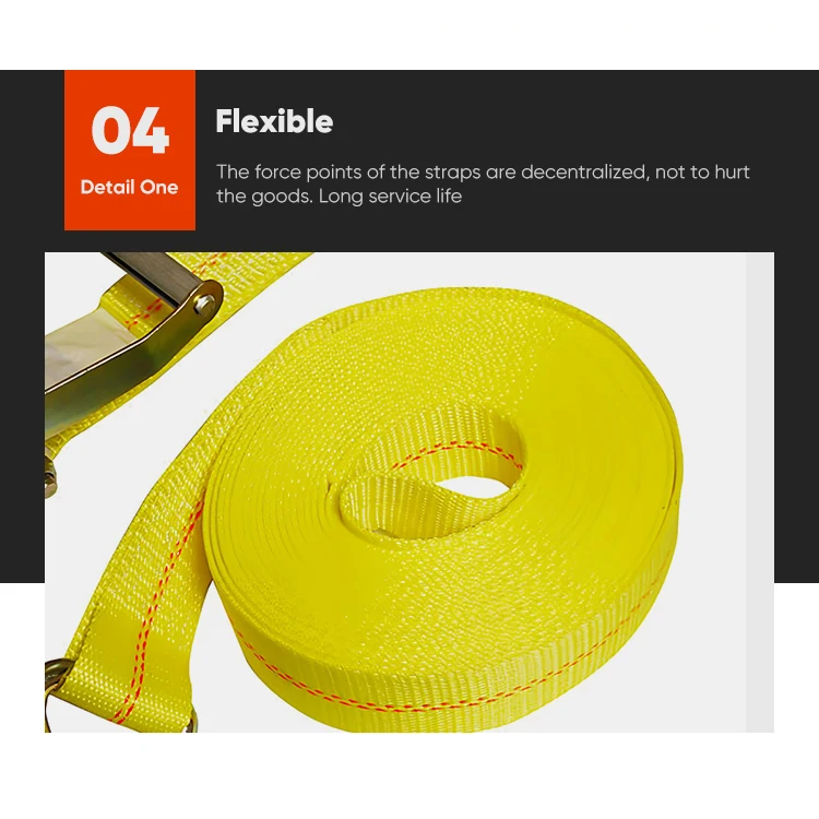 Ratchet Straps Heavy Duty 10,000 Lbs Strap Perfect For Hauling Cars,Commercial Equipment Durable Tie Down With Metal J-Hooks