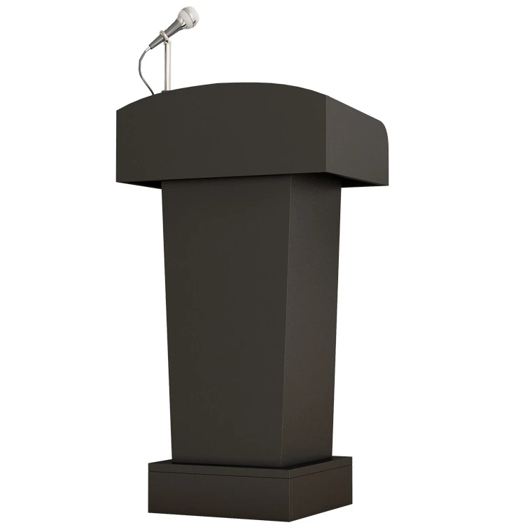 
Factory hot sales speech rostrum modern church podium speech stand speaker stand wooden rostrum 