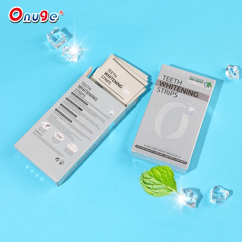 Ongue 28 3D Professional Teeth Whitening Strips Safe Whi