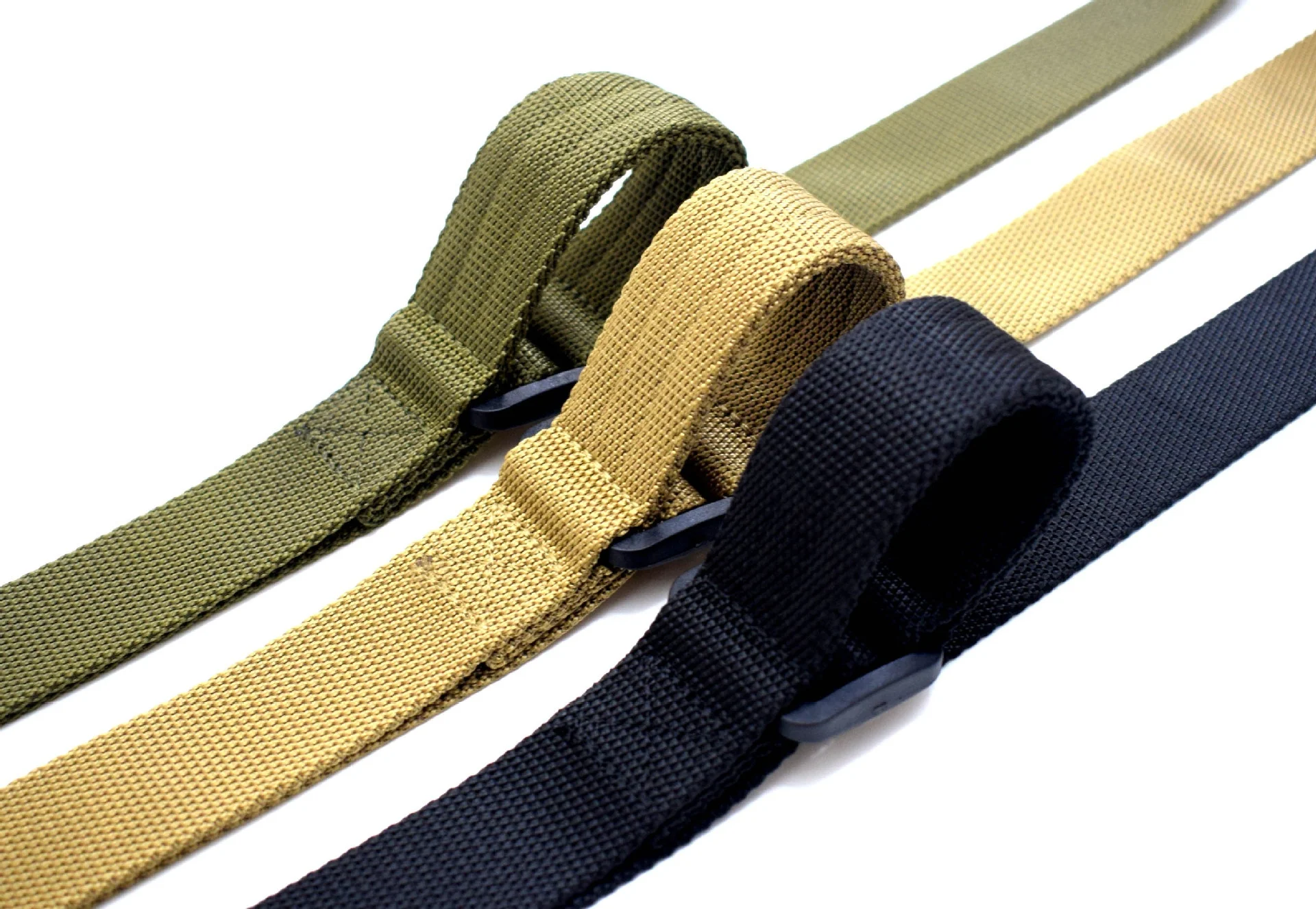 Adjustable Double Points Tactical Gun Sling with Nylon Webbing for Rifle