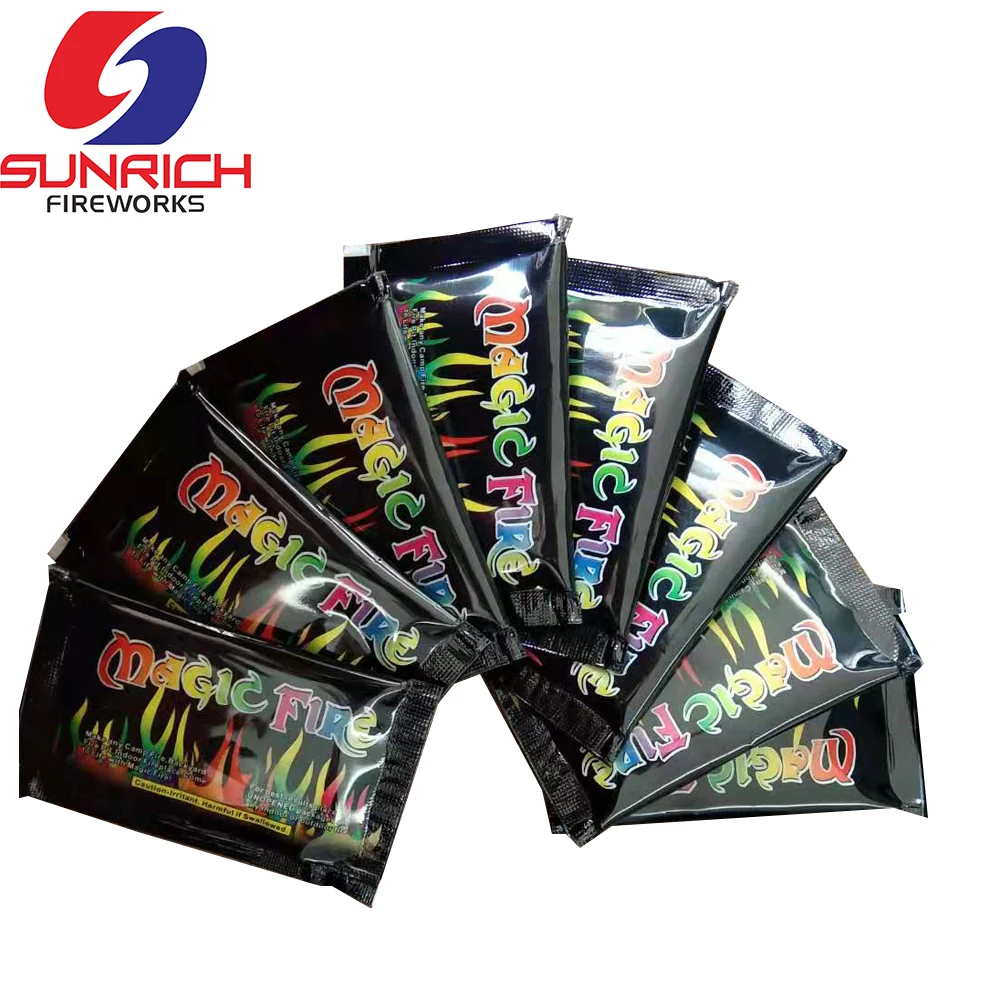 10 g  Creative toy color flame powder bonfire color change firework colorful magic flame powder