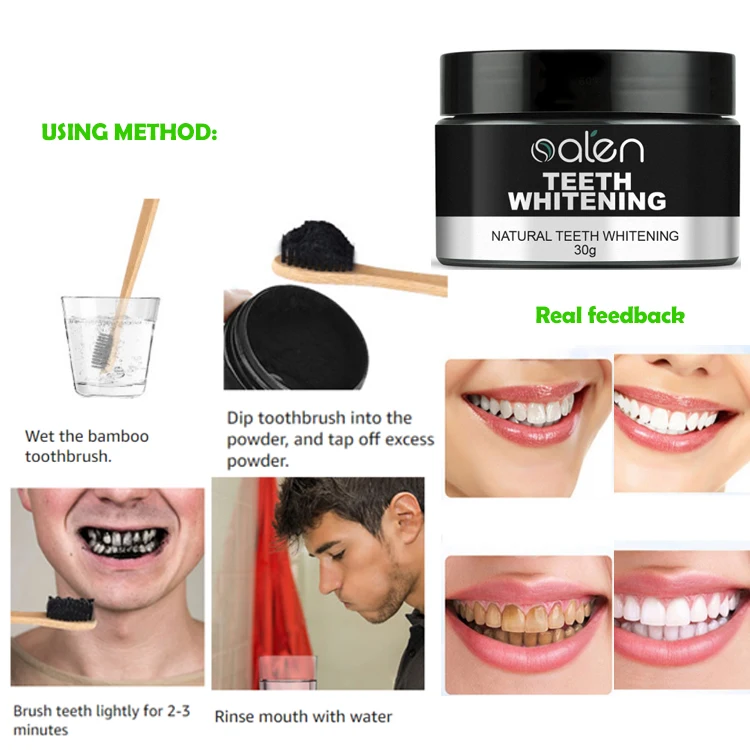 Private Label Natural Mint Fragrance And Teeth Whitening Teeth Care Products White Teeth Powder